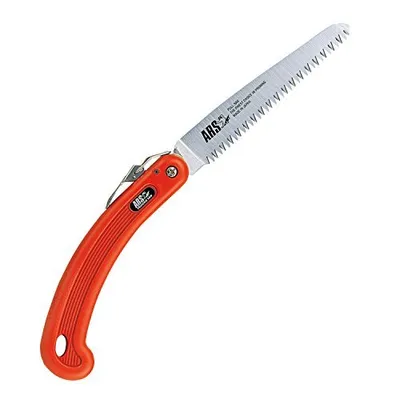 Produktbild von ARS Klappsäge 210DX | ideale Säge für Gartenliebhaber und bietet eine bequeme Möglichkeit, Äste und Zweige unterwegs zu schneiden | Blattlänge: 150 mm |Gesamtlänge: 350 mm