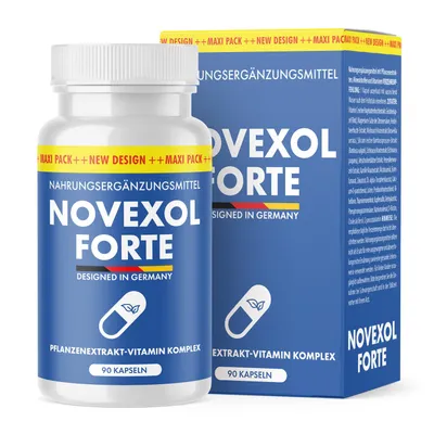 Produktbild von Novexol Forte Kapseln | für deine körperliche Balance |  & Reinheit | Inhalt 90 Kapseln