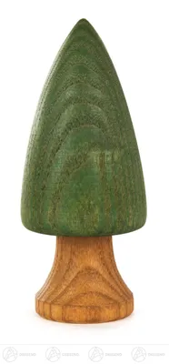 Produktbild von Baum grün mit Stamm (9cm) von Dregeno Seiffen