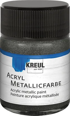 Zdjęcie produktu dla Kreul 77578 Farba akrylowa Antharcite 50 ml