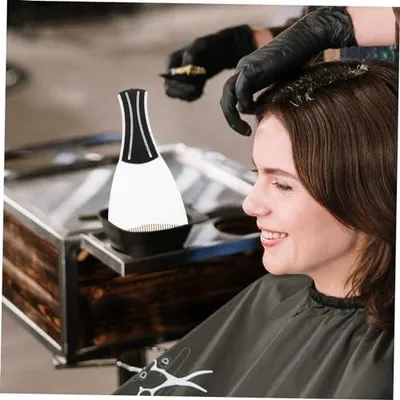 Produktbild von 2 Stück Haarfärbebretter Strähnchenbretter Färbepaddel Für Salon Heimgebrauch Haarstylingzubehör