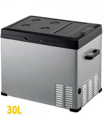 Produktbild von Elektrische Transportkühlbox - 30 Liter Transportkühler - Handgeklüftet