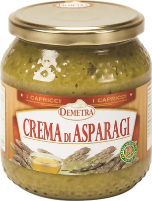 Produktbild von Grüne Spargelcreme Capricci 580 gr. - Demetra