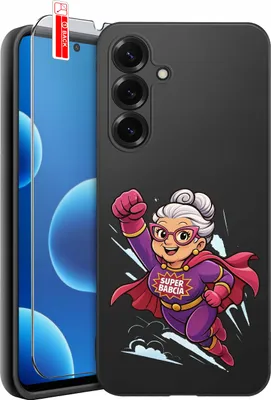 Productafbeelding van Telefoonschaal voor Samsung S26+ Plus, kleurrijke designs + beschermglas 9H