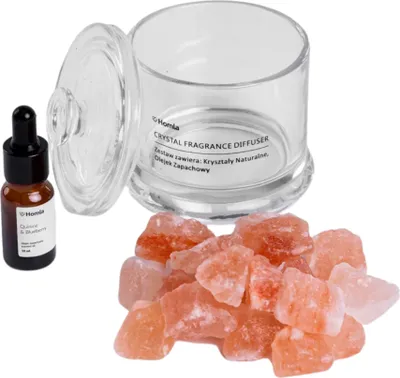 Zdjęcie produktu dla HOMLA Zestaw zapachowy SERENITY Quinice & Blueberry 210 G + 10 ml