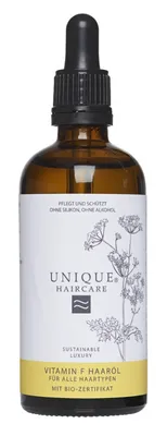Immagine prodotto di Unique Beauty Olio per capelli alla vitamina F