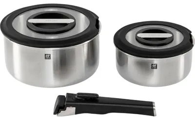 Produktbild von Zwilling Unlock Kochtopfset 5-tlg 18/10 Edelstahl