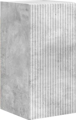 Obrázok produktu pre vidaXL TV skrinka na stenu, 30 x 31 x 60 cm, betón, drevotrieska