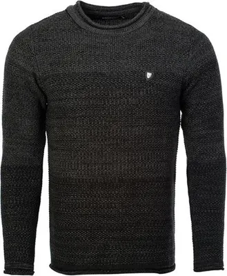 Zdjęcie produktu dla Zupełnie nowy, elegancki sweter z grubej dzianiny CARISMA CRM7398, kolor antracytowy, rozmiar S