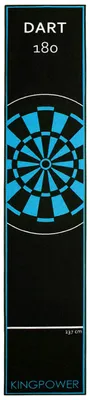 Produktbild von Dart Darts Teppich Dartteppich Dartmatte 290x60 cm Steeldart Dartpfeile Dartboard Zubehör Abwurflinie Schutz Gummi Dartscheibe verschiedene Designs Kingpower, Design:Design 04