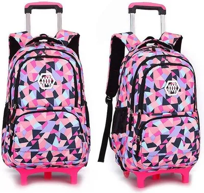 Produktbild von Famanu Kinderkoffer Trolley mit sechs Rädern - Handgepäck