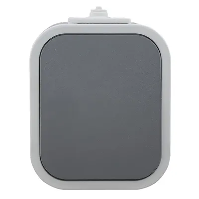 Produktbild von B2 Aufputz Schalter IP54 Feuchtraum Schuko