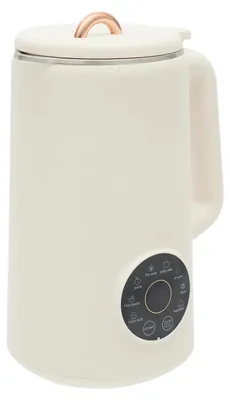Obrázok produktu pre Mixér na sójový nápoj – horúci a studený – 1 l – 10 nožov – 600 W – 30 000 ot./min – zástrčka EU 220 V – slonovinovo biela