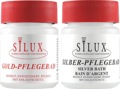 Produktbild von Silberbad und Goldbad für Schmuck 2x 200 ml
