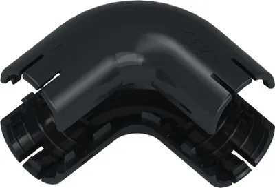 Zdjęcie produktu dla Łącznik składany kątowy LSK 16 czarny do (RL , RLM , RKGL , RKGS) 444225