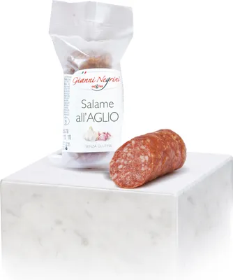 Zdjęcie produktu dla Salami Salame all'Aglio 125g - Gianni Negrini