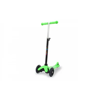 Obrázok produktu pre JAMARA KickLight Scooter grün - Kinder - Dreiradroller - Schwarz - Grün - Beide Geschlechter - Asphalt - 50 kg