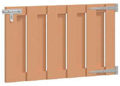 Produktbild von vidaXL Gartentor 100 x 60 cm WPC und Aluminium Braun