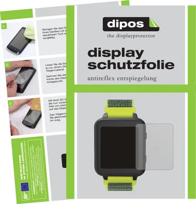 Produktbild von 6x Schutzfolie für Anio 5 Smartwatch matt Displayschutzfolie Folie Display Schutz dipos