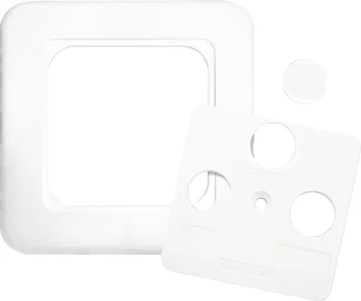 Produktbild von Schwaiger ADE/ADR532, Weiß, Kunststoff, konventionell, Schwaiger, SAT + TV + Radio, 75 mm