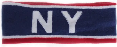 Produktbild von Stirnband NY in Blau, wärmend für Training, Sport und Freizeitaktivitäten