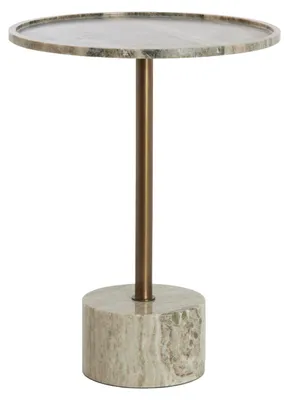 Produktbild von Light & Living - Beistelltisch Civita - Braun - Ø37x49cm