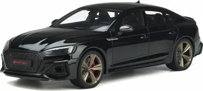 Produktbild von Audi RS5 B9 Sportback 2020 schwarz Modellauto 1:18 GT Spirit