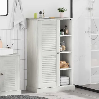 Immagine prodotto di Maison Exclusive - Mobile da bagno VIGO Bianco e bianco antico 68 x 34 x 110 cm