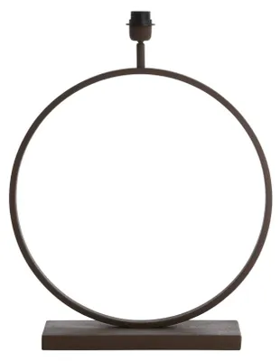 Image de Light & Living - lampe de table - Liva - marron - métal - luminaire individuel - E27 - 8197182