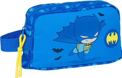Produktbild von Safta Batman Vorschule - Thermofrühstückshalter, Thermos, Lunchbox, Lunchbox, Lunchboxhalter, Aussparung, 21,5x6,5x12 cm