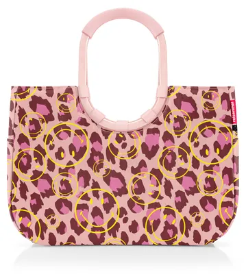 Produktbild von reisenthel Shopper Schultertasche Loopshopper Smile Emoji Leo Blush mehrfarbig