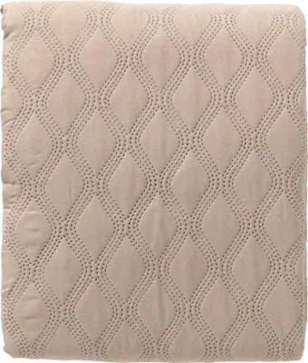 Produktbild von Textino Tagesdecke Dianne 220x240 cm Beige