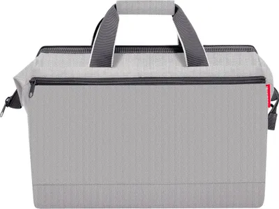 Produktbild von reisenthel allrounder L pocket Reisetasche Tasche herringbone grey MK7074