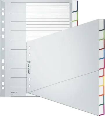 Zdjęcie produktu dla Teczki plastikowe LEITZ, puste, A4 bardzo szerokie, ukośne