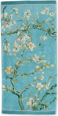 Produktbild von Beddinghouse Van Gogh Duschtuch Blossom | Blau - 70 x 140