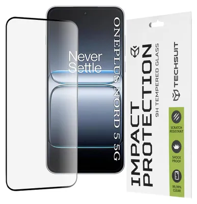 Obrázek produktu pro Techsuit – 111D Full Cover / Full Glue ochranné sklo pro OnePlus Nord 5 – černé