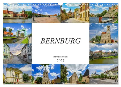 Produktbild von Bernburg Impressionen (Wandkalender 2027 DIN A3 quer), CALVENDO Monatskalender