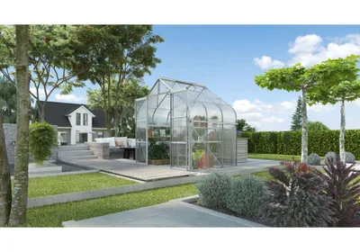 Obrázek produktu pro Vitavia skleník "Diana 5000" hliníkový eloxovaný 5,0 m² 4 mm HKP