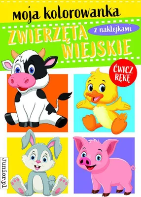 Zdjęcie produktu dla Zwierzęta Wiejskie. Kolorowanka dla dzieci