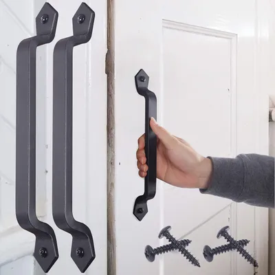 Obrázek produktu pro Solidchoice – Kovová madla na dveře, vhodná pro posuvné dveře, 28 cm, 2 kusy