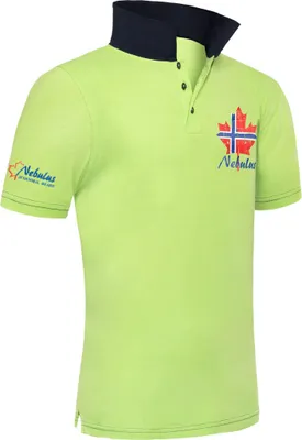 Produktbild von Nebulus Poloshirt SANDY Herren, Shirt, Sweatshirt, Polo, P5294 - Herren, limettengrün, XXL
