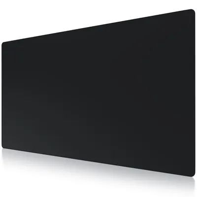 Image de Titanwolf - Tapis de souris XXXL surdimensionné 1600 x 800 mm - XXXL grand format - Sous-mains - dos caoutchouté - antidérapant et lavable - Gaming - Précision et vitesse - Noir