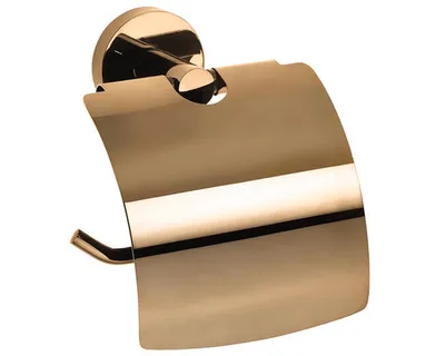 Zdjęcie produktu dla Uchwyt na papier toaletowy Bemeta CORAL z pokrywą 158112012