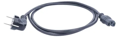 Zdjęcie produktu dla as-Schwabe 70873 as-Schwabe Schutzkontakt/Geräte C13 Netzkabel Warmgeräte 2,0 m schwarz