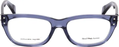 Produktbild von Brillenfassung Alexander McQueen AMQ-4223-BMP Blau Ø 52 mm