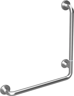 Produktbild von BELP Steckbarer Duschgriff rechts Edelstahl gebürstet mit Abdeckung 110x630x680 mm, 120 kg Traglast für Bad & WC >> zum Bohren