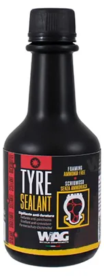 Image de Wag, produit d'étanchéité pour pneus tubeless, 250 ml, transparent. Transparent. Taille unique