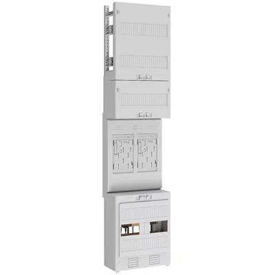 Produktbild von ABN BRAUN AG ABN Zählerplatz eHZ 2Z EZ17120 m.Klemmstein 5p 250x1050mm