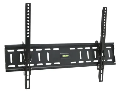 Produktbild von Neigbare TV-Wandhalterung - Für 40-80"-Fernseher - Max. VESA 600x400 mm - Max. 50 kg - Schwarze Halterung - Inklusive Schrauben und Wasserwaage [39692]