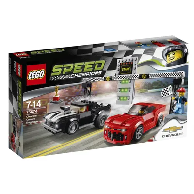 Produktbild von LEGO® - Speed Champions, Chevrolet Camaro Drag Race; 75874